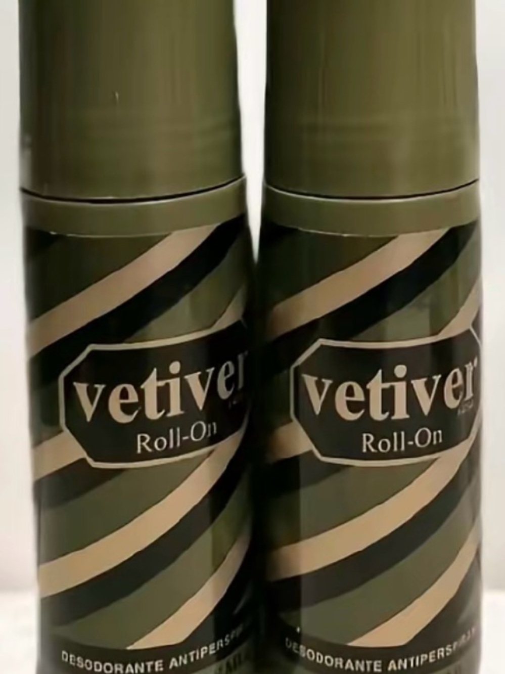 2 -Vetiver Roll-On Deodorant - Olive Green
